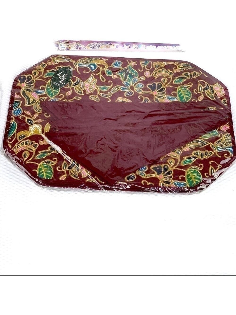 new- 8Pcs Thai Batik Quilted Placemats/Napkins Set